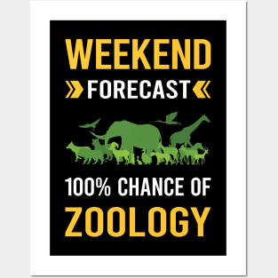 Weekend Forecast Zoology Zoologist Posters and Art